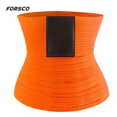 China 35% Latex+65% Polyester Elastic Band Belly Wrap For Weight Loss Tummy Stomach Belt Body Shaper Flat Waist Trainer for sale