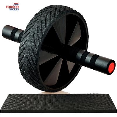 China Abdominal Muscles Build Up Exercise Ab Double Wheels Roller Gym Equipment New for sale