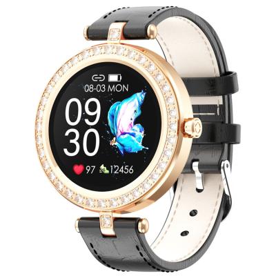 China MP3 Playback Fashion Design Lady Smart Watch S28 Sports Waterproof Women Smartwatch Heart Rate Sleep Monitor Message Call Reminder for sale