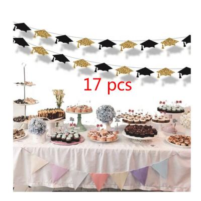 China Licensed Part 2021 Part 17 Pcs Bunting Flag Banner Decoration Supplies for sale