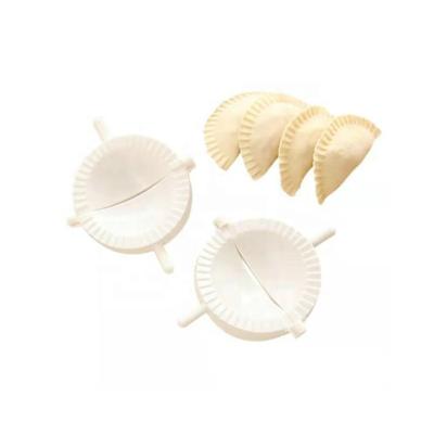 China Sustainable Plastic 3PCS DIY Manual Dumpling Maker Mold Set Kitchen Supplies for sale