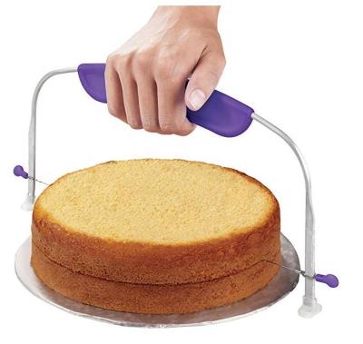 China Viable Hot Selling Cake Slicer Adjustable Cake Leveler Bread Pastry Cake Cutter Slicer for sale