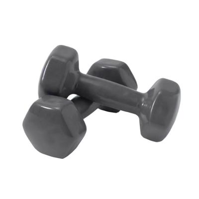 China Soft Combination Durable Sand Vinyl Dumbbell Set With Rack for sale