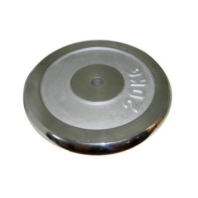 China Universal Lightweight Round Plate Competition Chrome Weight Bumper PU Plates 5kg Steel 1.2M(EA)*28mm Unisex Straight for sale