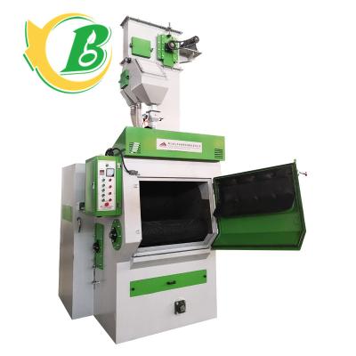 China Garment Shops 100L-350L Apron Machine / Automatic Sandblasting Type Apron Shot Blaster Machine / Automatic Sandblasting Wheel for sale