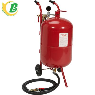 China Garment shops 20 gallon sandblasters, portable sandblasting pot, portable sales promotion sandblasting pot/sandblasting tank for sale