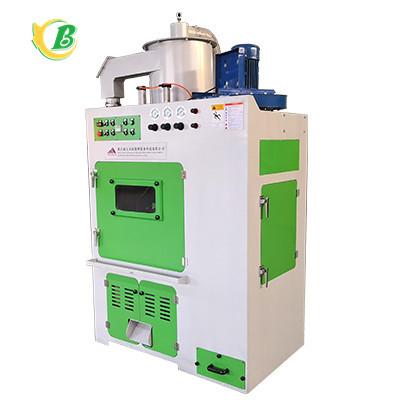 China Garment Shops Drum Sandblasting Machine With Dust Collector / Sand Blasting Cabinet for sale