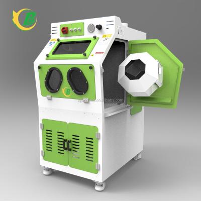 China 4L Rotary Drum Sand Blaster /Drum Type Automatic Sandblasting Machine For Bolts Nuts Joints / Drum Sandblasting Machine for sale