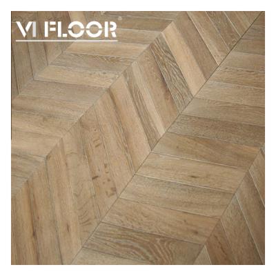 China Chevron Modern Multi-Layer Engineered Hardwood Flooring for sale