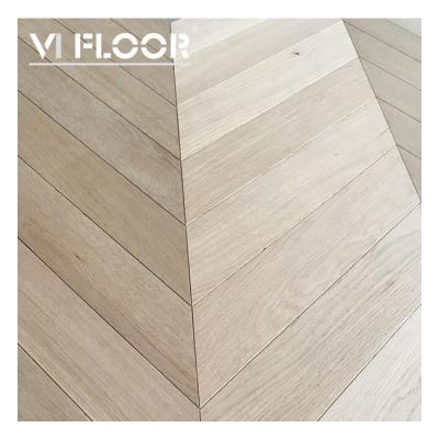 China Modern Engineered Chevron Parquet Block Unfinished 45 Degree for sale