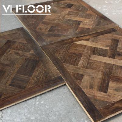 China Antique style with the popular design handcrafted multi-layer French oak wood flooring for sale