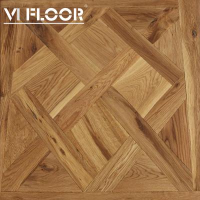 China Waterproof Antique Handcraft Engineered Wooden Parquet Slabs for sale