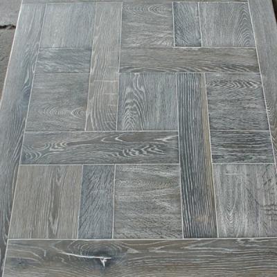 China Luxury Design White Oak Parquet Flooring Laminate for sale