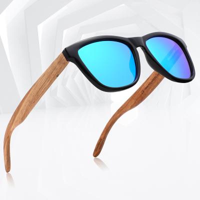 China 2022 fashion sunglasses high quality bamboo wood travelers polarized colorful sunglasses for sale