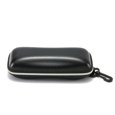 China EVA High Quality Fashionable Eco Leather Hard Shell Foldable Eyeglass Case with Small Min Orders for sale