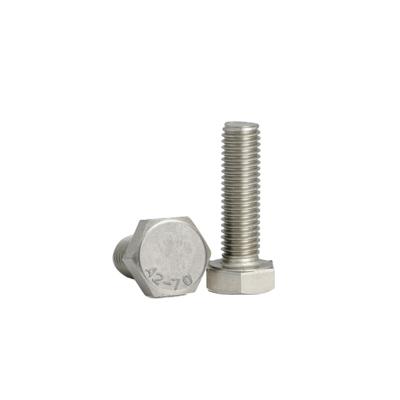 China Hex / Round / Countersunk / Ring / Double Head LEITE Screw M6 DIN931 304 Stainless Steel Hex Screw for sale