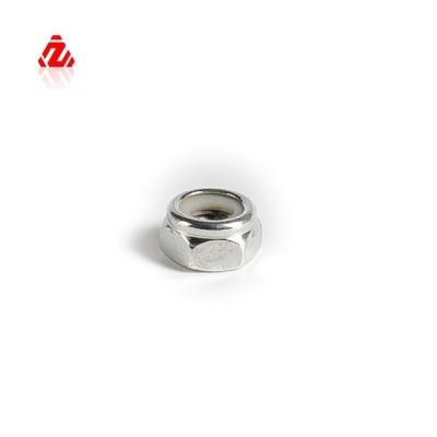 China OEM Insert Lock Nut Stainless Steel Metal Insert Hex Lock Nut Nylon Lock Nut for sale