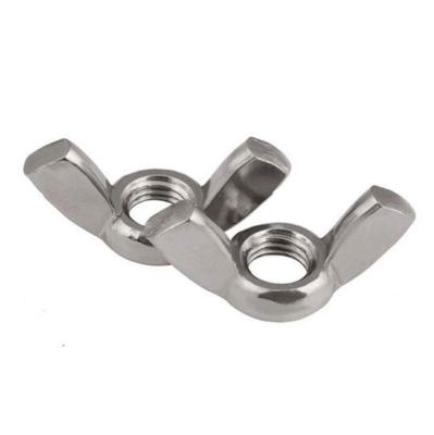 China Hex/Square/Flange/Lock/Cap/Grooved Wing Nuts/Butterfly Nut/Welding/Round/Jam LEITE M10 DIN315 A2-70 304 Stainless Steel Claw Wing Nuts for sale