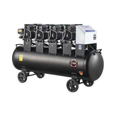 China OIL-LESS feneral factory direct sale screw compressor air end 0.6KW 1.2KW 1.8KW 30L 8bar 220V for sale