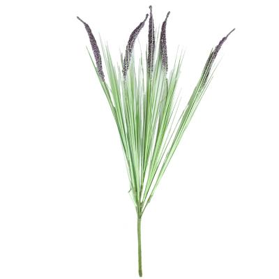 China Fabric Factory Price Decor Decoration Artificial Onion Pampas Grass Green Plant For Sale for sale