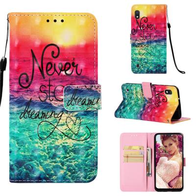 China Luxuxy Pattern Magnetic PU Leather Flip Wallet Case Cover For Samsung Galaxy A10s A20 A30 Phone Case for sale