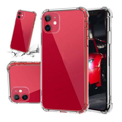 China Shockproof For iPhone 12 Mini Case Shock Absorbing Clear Case 5.4 Inch Max 6.7 Inch iPhone 12 Pro Max for sale