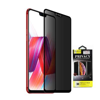 China Privacy Tempered Glass For OPPO R15 R11 R11s plus Full Privacy Tempered Glass Anti Spy Screen Protector For OPPO Full Protector for sale