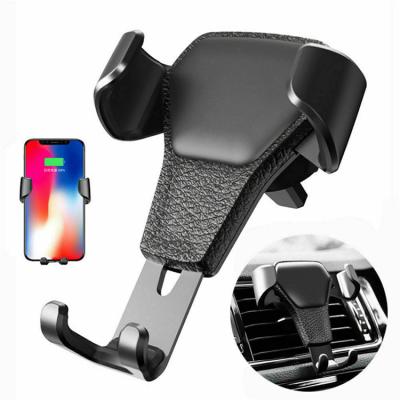 China Adjustable Gravity Car Mount Air Vent Mobile Phone Holder For iPhone X Xr Xs Max Samsung S10 Note 9 for sale