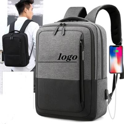 China 2023 Waterproof New 15.6 Inch Laptop Business Man Travel Leisure Backpack Outdoor Handbag Waterproof Backpack With USB Charging For Men for sale