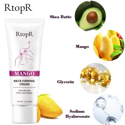 China RtopR Nourishing Neck Firming Rejuvenation Cream Anti Wrinkle Firming Skin Whitening Moisturizing Neck Serum Beauty Neck Soft Peeling Care for sale