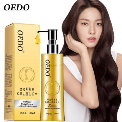 China OEDO Hair Care Replenishing Moroccan Herbal Supple Remove Dirt And Dandruff Improve Hair Dryness Anti Dandruff Shampoo for sale