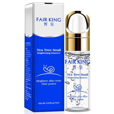 China Whitening Face Serum Snail Extract Whitening Tea Hyaluronic Tree Anti-Acne Ampoules Blemish Skin Care Oil Facial Serum Liquid for sale