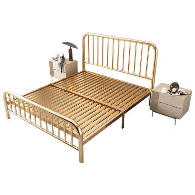 China Modern Factory price modern minimalist design heavy duty metal bed frame for sale