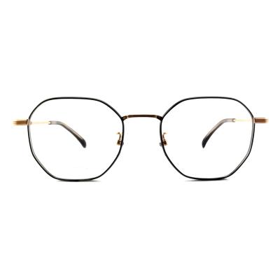 China Titanium vierkant bril frame, Unisex lichtgewicht bril frame Te koop