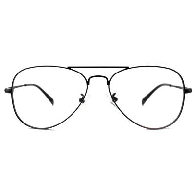 China FM2569 Full Rim Optical Metal Frame Piloto Óculos Unisex Óculos à venda