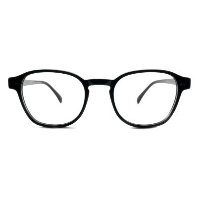 China FP2668 Unisex Acetate Optical Frame Square Fashionable Vision Correction for sale