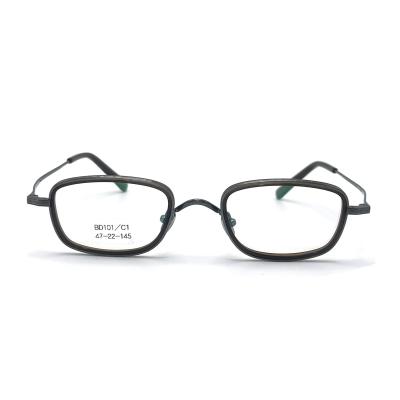 China BD101 Customizable Frame Color Acetate Metal Frames - Rectangular Shape for sale