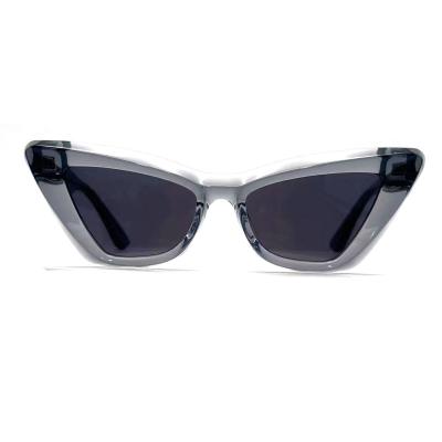 China AS076 Acetate Sheet Butterfly Eye Shape Acetate Frame Sunglasses for sale