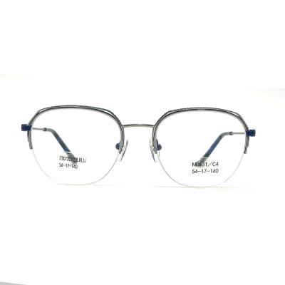 China MD131 Contemporary Half-rim Metallic Optical Frames for All Occasions for sale