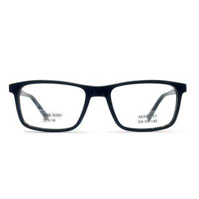 China AD191 Acetat-Optikrahmen Quadrat-Augenform Hergestellt von Heng Yang Optical zu verkaufen