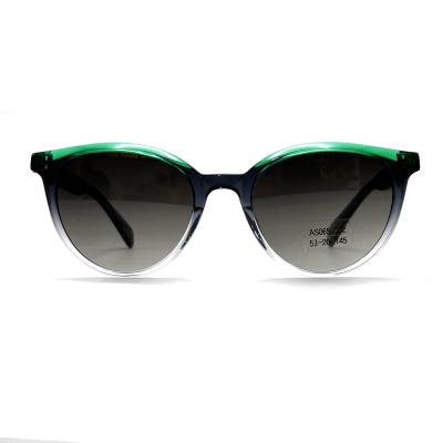 China AS065 Gafas de sol con marco de acetato con material de lente CR 39 para protección UV de moda en venta