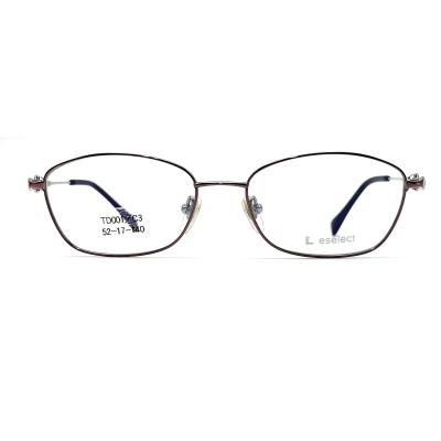 China TD001 Premium Titanium Frame in Rectangle Shape for Eyewear Enthusiasts for sale