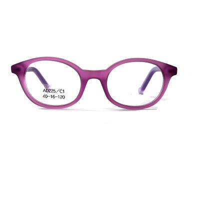 China AD225 Unisex Round Acetate Reading Glasses Frame With Custom Colors for sale