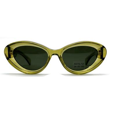 China AS115 Acetate Frame Sunglasses with 100% UV Protection en venta