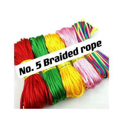 China Wholesale 2.5mm*20m Diy Hand Woven Handmade Woven Line - DIY Rope Rope Bracelet No.5 Woven Rope for sale