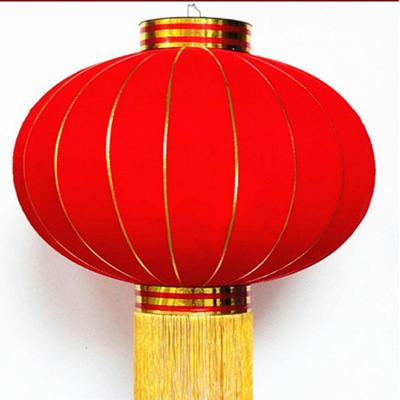 China High Quality Red Large Chinese Red Cloth Lantern For Spring Festival for sale