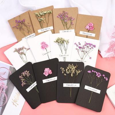 China Wholesale Handmade Custom Europe Flower Birthday Christmas Happy New Year Greeting Cards Wedding Invitation Card for sale