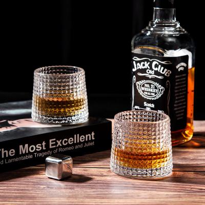 China Agriculture Amazon Best Seller Whiskey Glasses Cool Rocks Glasses Tasting Tumblers for Drinking Bourbon Irish Whiskey Brandy Glasses for sale