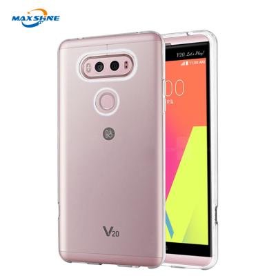 China Protective transparent soft tpu cell phone case for LG v20 for sale