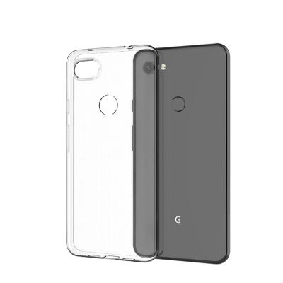 China Ultra Thin Ultrathin Clear TPU Phone Case For Google Pixel 3xl 1.0mm 0.5mm for sale